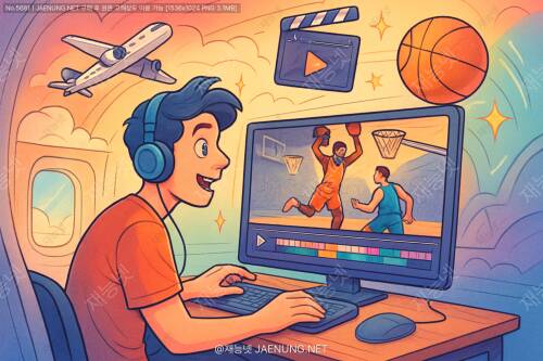 스포츠 중계 영상 편집의 세계로 떠나는 신나는 여행! 🏀🎬✨