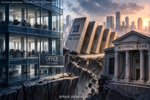 🏢💸 미국 상업용 부동산(CRE) 위기 해부 — 텅 빈 오피스 한 채가 지역은행의 자본을 흔드는 진짜 이유