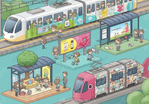 대중교통 광고의 효과와 디자인 원칙 🚌💡