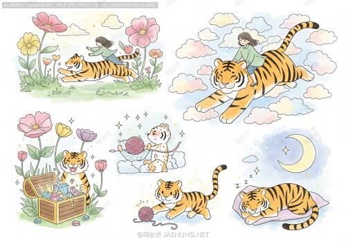 🐯 호랑이 꿈의 모든 의미 완전 정복호랑이에게 쫓기는 꿈부터 호랑이를 타는 꿈까지, 상황별 꿈해몽 총정리