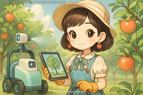 🌳 과수원의 혁명! 나무 모양을 스스로 인식하는 스마트 스프레이어 센서 기술 🍎