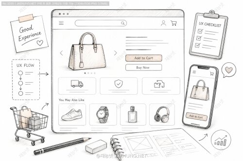 이커머스 웹사이트 디자인: 구매율을 높이는 UI/UX 전략 🛒💻