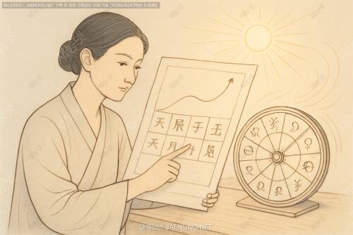 명리학적 관점에서의 운의 전환점 분석