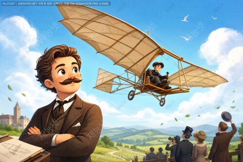 🛩️ 1874년, 라이트 형제보다 29년 먼저 하늘을 날았던 프랑스인펠릭스 뒤 탕플(Félix du Temple)의 위대한 도전