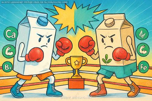 🥛 우유 VS 두유: 세기의 대결, 영양가 승자는?