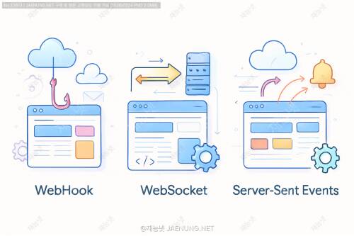 WebHook vs WebSocket vs Server-Sent Events