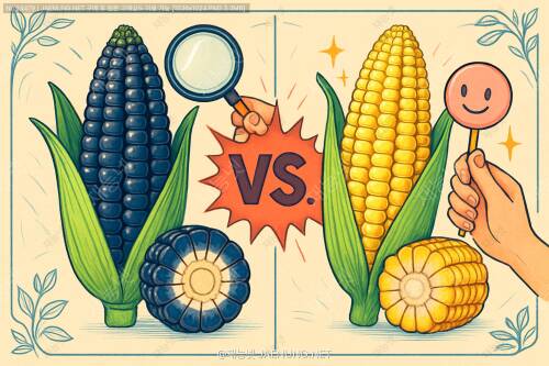 🌽 찰옥수수 vs 단옥수수 🌽