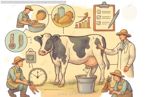 🐄 젖소 유량 증대를 위한 사양관리 완전정복 🥛