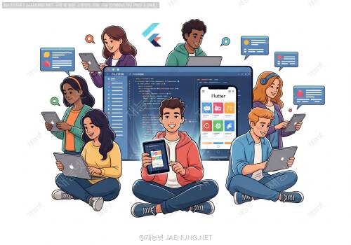 Flutter로 앱 개발, 너도 할 수 있어! 크로스 플랫폼 대세에 올라타기 🚀