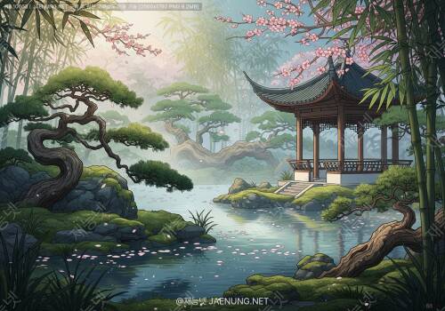 동양의 미학: 자연과의 조화를 추구하는 미 🍃🎨