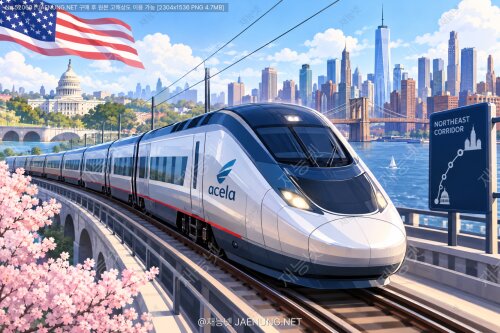 🚄 미국 유일의 고속열차, 아셀라(Acela) 익스프레스 완전 해부 — 북동부 회랑을 질주하는 미국 철도의 자존심