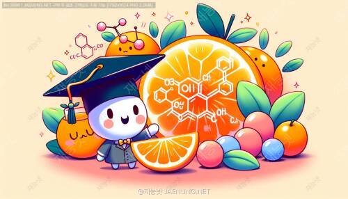 🍊 비타민 C의 화학 구조와 효능: 상큼한 건강의 비밀 🧪