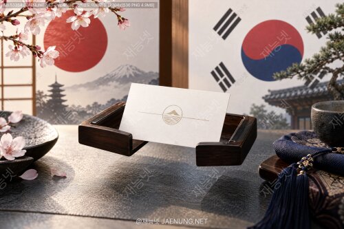 🤝 일본과 한국의 명함 예절, 왜 꼭 두 손으로 주고받을까? 작은 종이 한 장에 담긴 존중의 디자인 📇