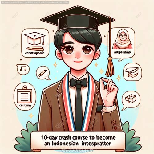 🌴 10일 단기 속성! 인도네시아어 통역사 되기 🌴