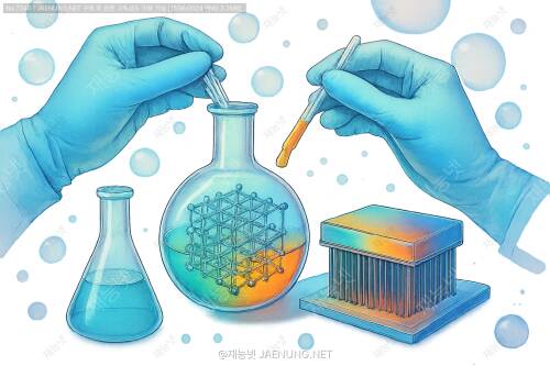 🔬 차세대 열전 소자용 나노구조 물질의 화학적 합성 최적화 🧪