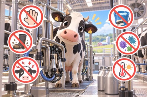 🐄🚫 착유실에서 절대 하면 안 되는 금기사항 총정리 — 유질·유방염·소의 스트레스까지 한 방에 잡는 현장 수칙 🥛
