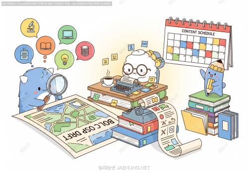 연구 과정 블로그 포스팅 시리즈 기획 및 교정 🔬📝