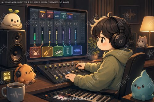 믹스 버스 처리: 그룹별 사운드 다듬기 🎛️🎚️