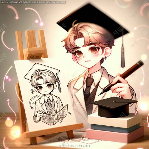 Tayasui Sketches로 아티스틱한 명함 일러스트 그리기 🎨✨