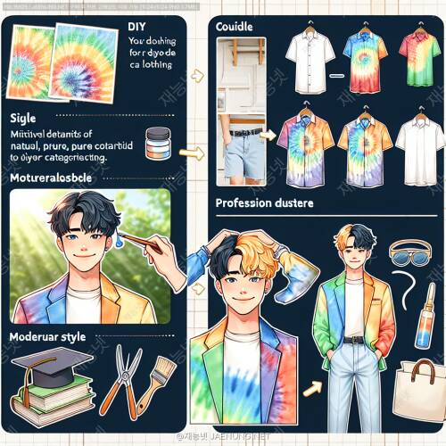 🌈 타이다이 기법으로 나만의 유니크한 옷 염색하기: 2025년 최신 트렌드와 함께하는 DIY 가이드 🌈