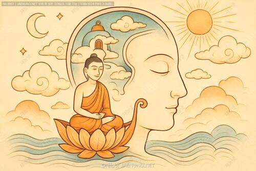 🧠 유식(唯識)사상의 핵심 이론: 마음의 세계로 떠나는 여행 🌈