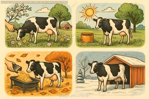 젖소 분만계절별 관리 차이 완전정복 🐄