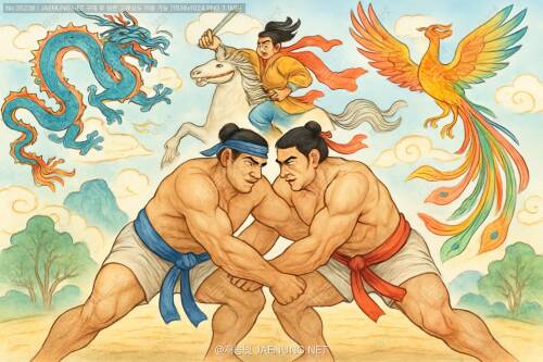 씨름의 전설: 힘겨루기와 영웅신화