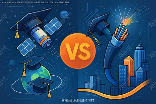 위성 인터넷 vs 지상 광섬유: 세기의 대결, 승자는?