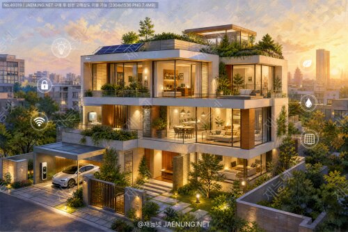 🏠 빌라 설계 트렌드 2025 : 스마트하고 감성적인 도심 주거의 진화