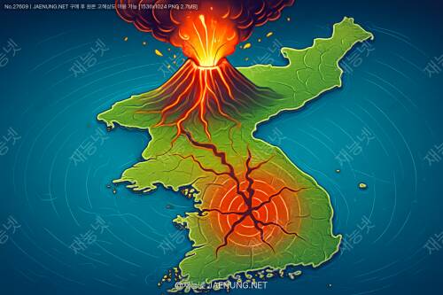 🌋 백두산 화산 폭발 후, 한반도에서 발생할 대규모 지진은?