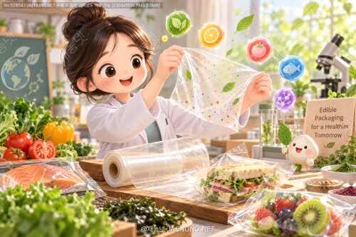 먹는 포장재에 영양을 담다 — 식용 포장 필름의 영양성분 강화 기술과 식품가공학적 원리