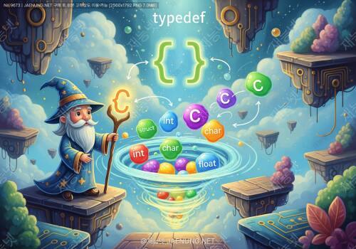 typedef를 이용한 타입 재정의: C 언어의 마법 🧙‍♂️✨