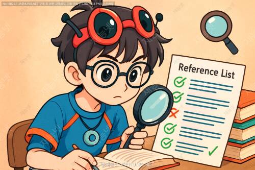 참고문헌 리스트 교정: 일관성과 정확성 체크 🔍📚