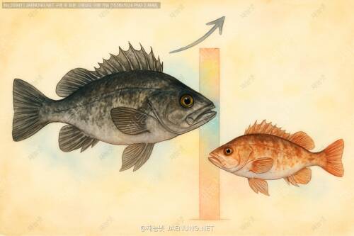 🐟 조피볼락 vs 볼락 - 성장속도 차이 🐟