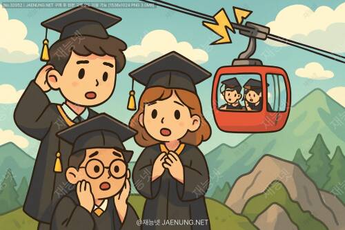 🚝 케이블카 시스템 마비:산 정상에서 관광객 수천 명이 고립된다면?