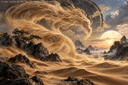 🏜️ 모래의 신: 사신(沙神)과 변화무쌍한 한국 신화 속 모래 신격의 세계