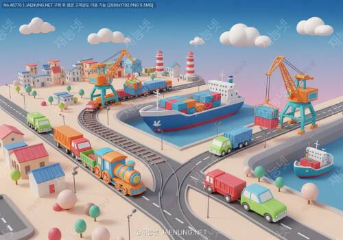 🚢🚂🛣️ 항만에서 철도와 도로가 함께 연결되는 이유는?