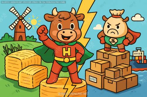 🐄 조사료 자급 vs 수입 - 한우농장 경제성 완벽 분석!