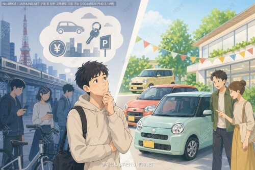 🇯🇵 일본 젊은이들은 왜 차를 안 살까? 「若者のクルマ離れ」 현상과 경차 시장의 생존 전략