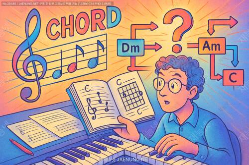화성학 입문: 코드 진행의 비밀 풀기 🎹🎵