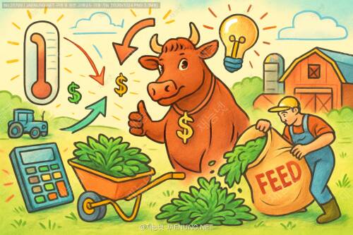 🐮 한우 사료비 절감방안 대작전! 🐮