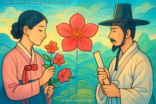🌸 진달래꽃 VS 님의 침묵: 전통 서정과 의지적 서정의 아름다운 대결 📖