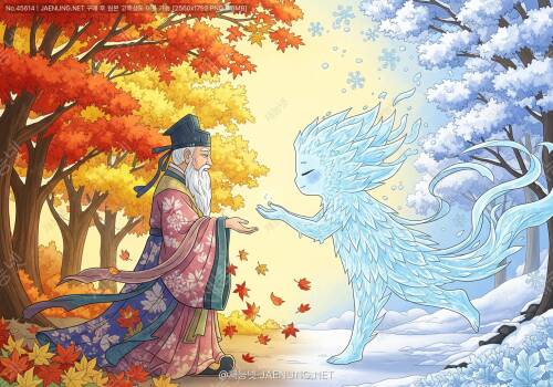 ❄️ 서리의 정령: 상신과 계절변화 🍂