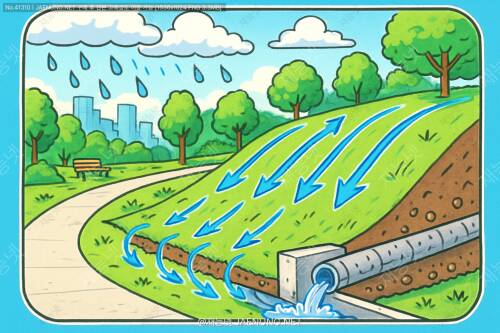 🏞️ 공원 내 경사면 배수 설계 기준: 빗물이 흐르는 과학적 설계의 모든 것