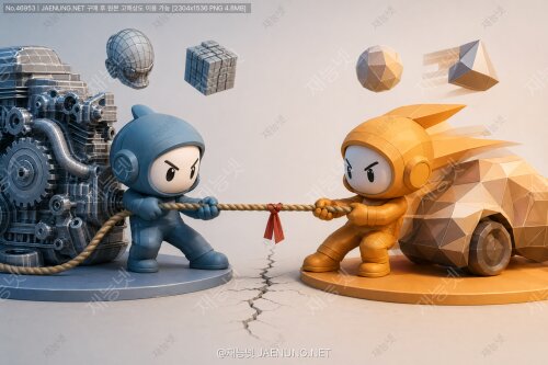 디테일 vs 성능,3D 모델링의 영원한 줄다리기 🏋️