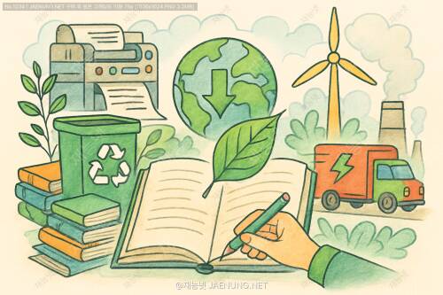 출판 산업의 탄소 발자국 감소 전략 🌿📚