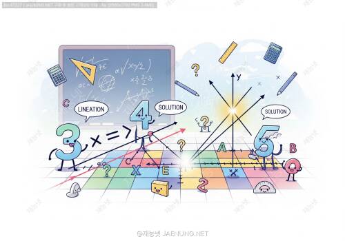 📐 일차방정식 & 연립방정식완전 정복 가이드