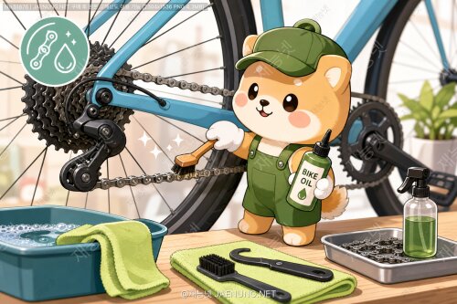 체인 청소와 오일링 — 주행 거리별 관리 주기