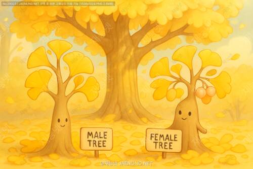 은행나무 암수 구별법: 가을의 황금빛 비밀 🍂