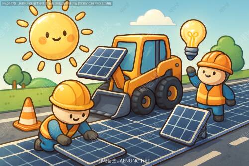 도로 위의 혁명, 태양광 포장재가 만드는 발전 인프라 🌞🛣️